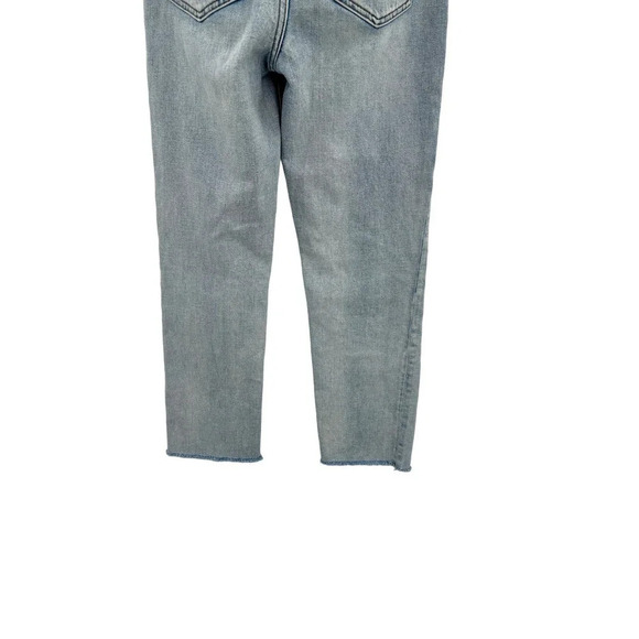 Aritzia Denim Forum The Arlo High Rise Straight Jeans Light Wash Blue Size 25 - Picture 8 of 12